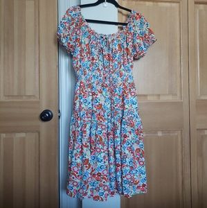 New JCrew Floral Dress sz 10